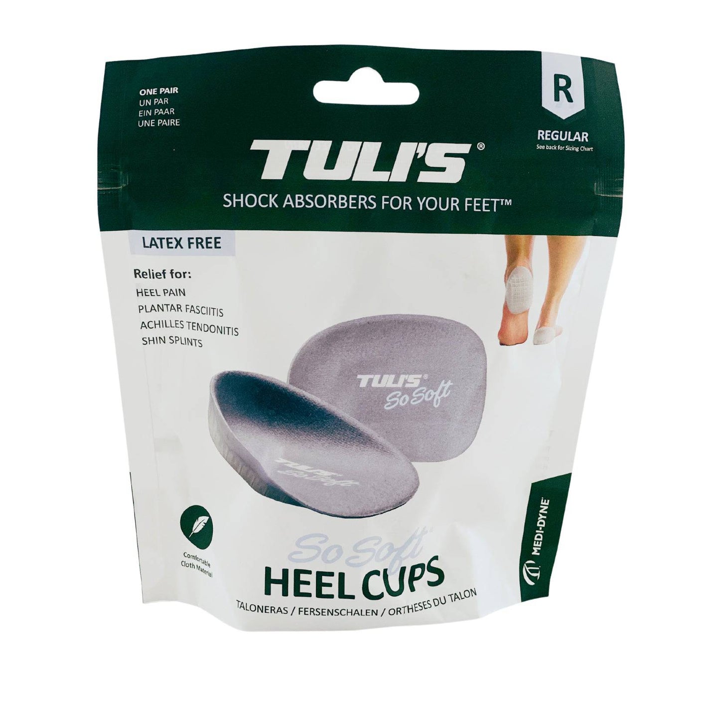 So Soft Heel Cups - Tuli's (1) - First Aid Distributions