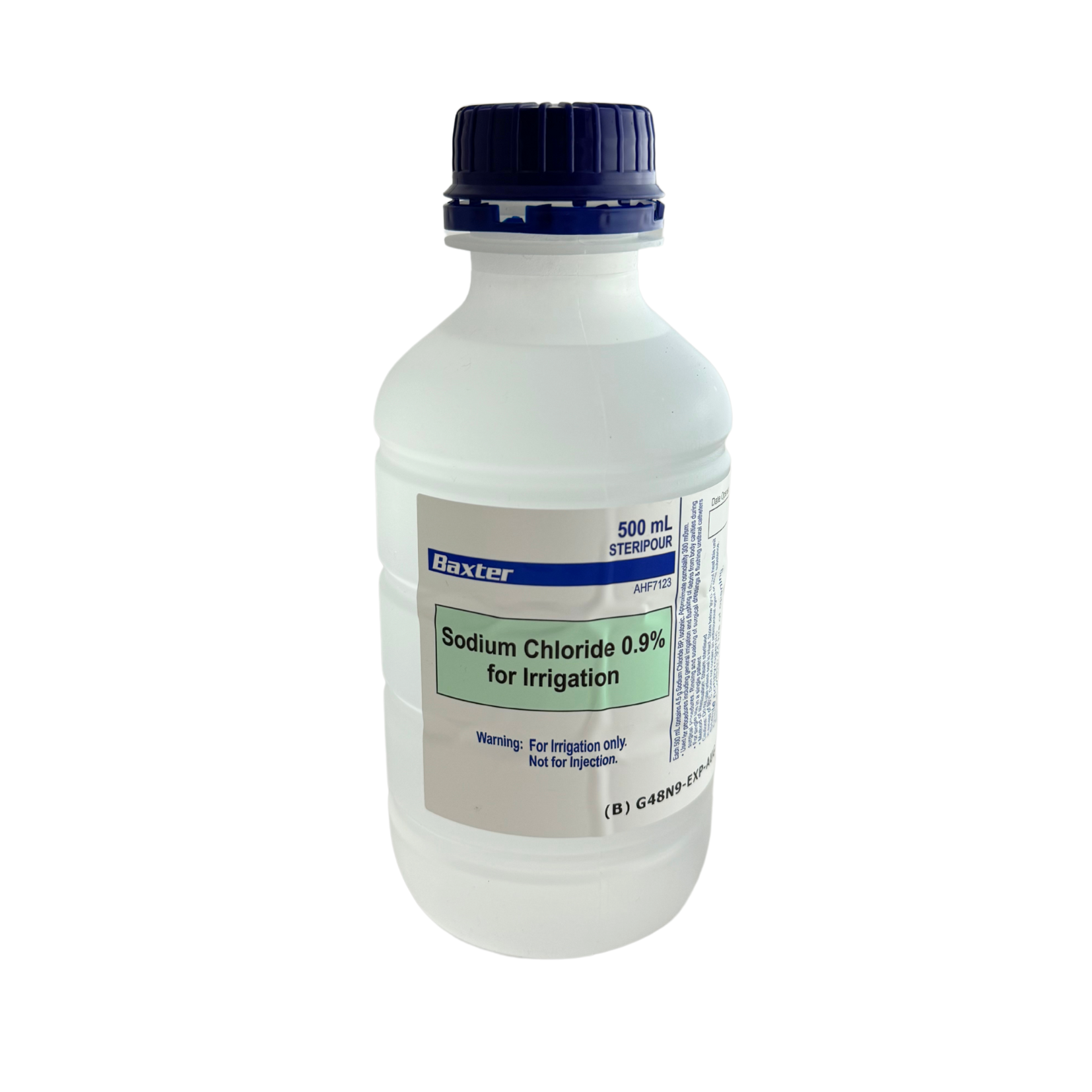 Sodium Chloride 0.9% Saline 500ml Bottle (1) - First Aid Distributions