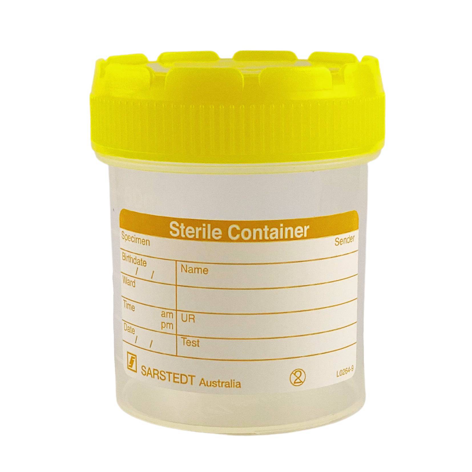 Specimen Container 70ml (1) - First Aid Distributions