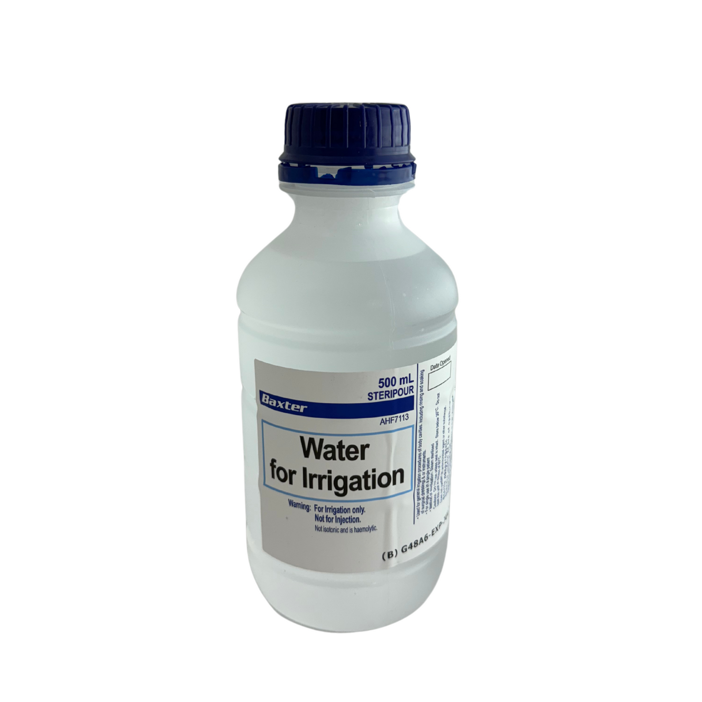 Sterile Water for Irrigation Bottle (1) - First Aid Distributions