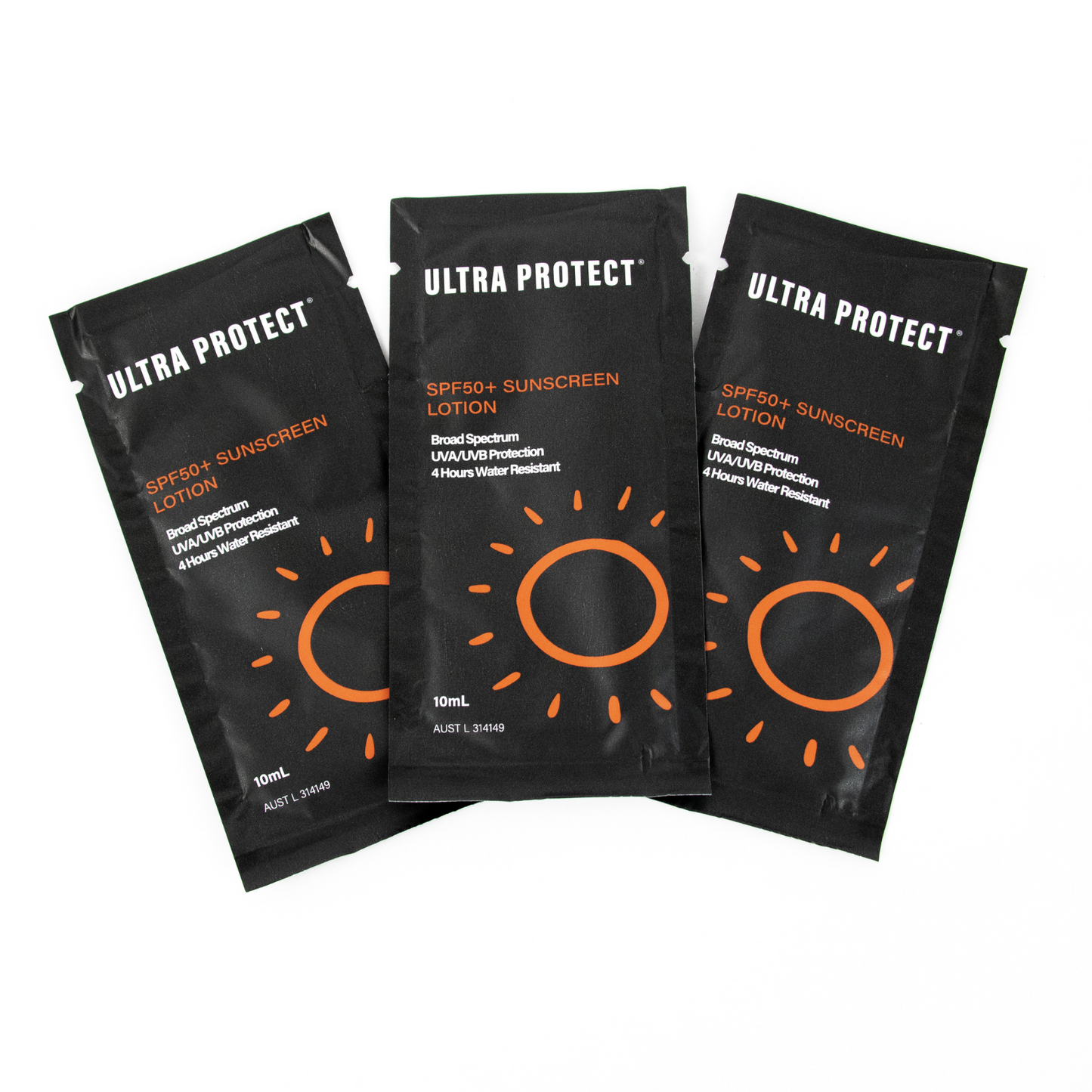 Sunscreen Ultra Protect SPF50+ Sachet 10ml (1) - First Aid Distributions