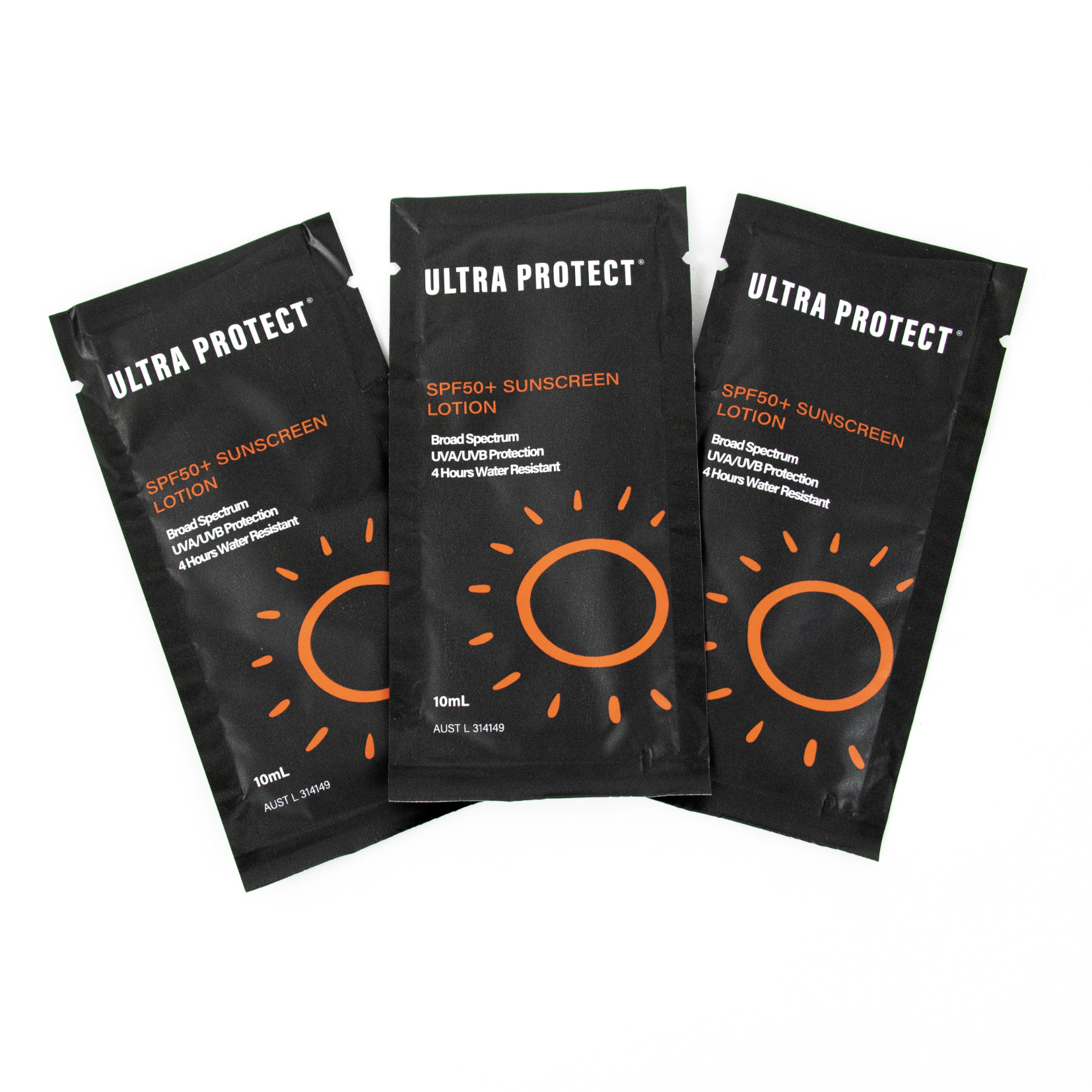 Sunscreen Ultra Protect SPF50+ Sachet 10ml (1) - First Aid Distributions