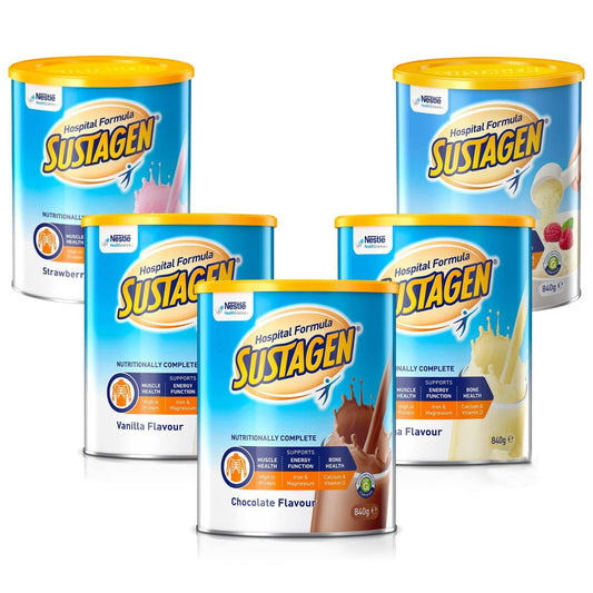 Sustagen Hospital Formula 840g Tin (1) - First Aid Distributions