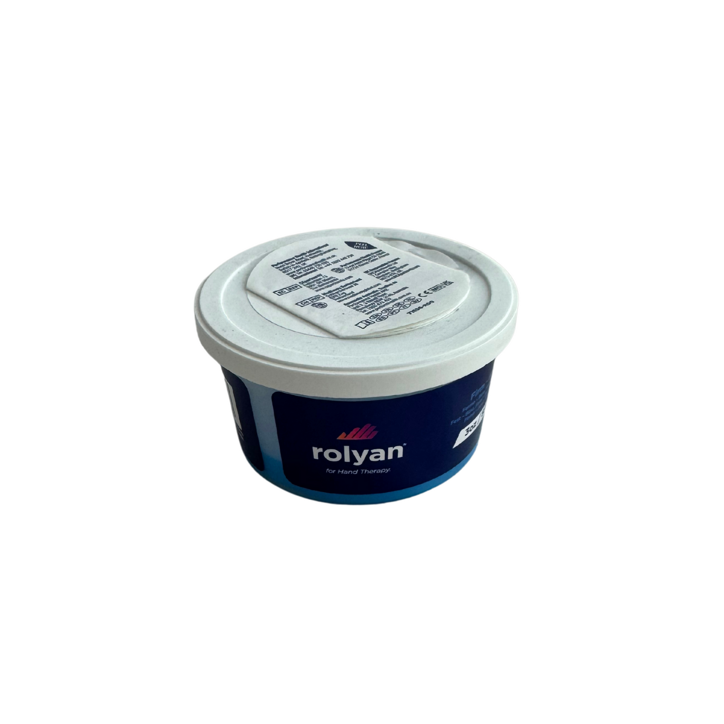 Red Roylan Therapeutic Putty by Performance Health, medium-soft strength, used for hand therapy and strengthening exercises.