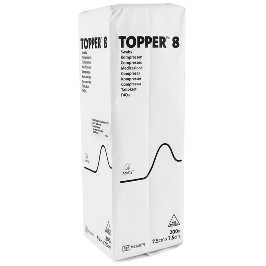 Topper 8 Non Woven Gauze Swabs (200) - First Aid Distributions