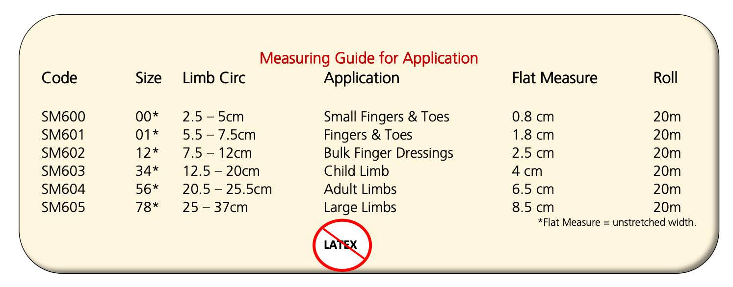 Tubular Gauze Bandage 1m (1) - First Aid Distributions