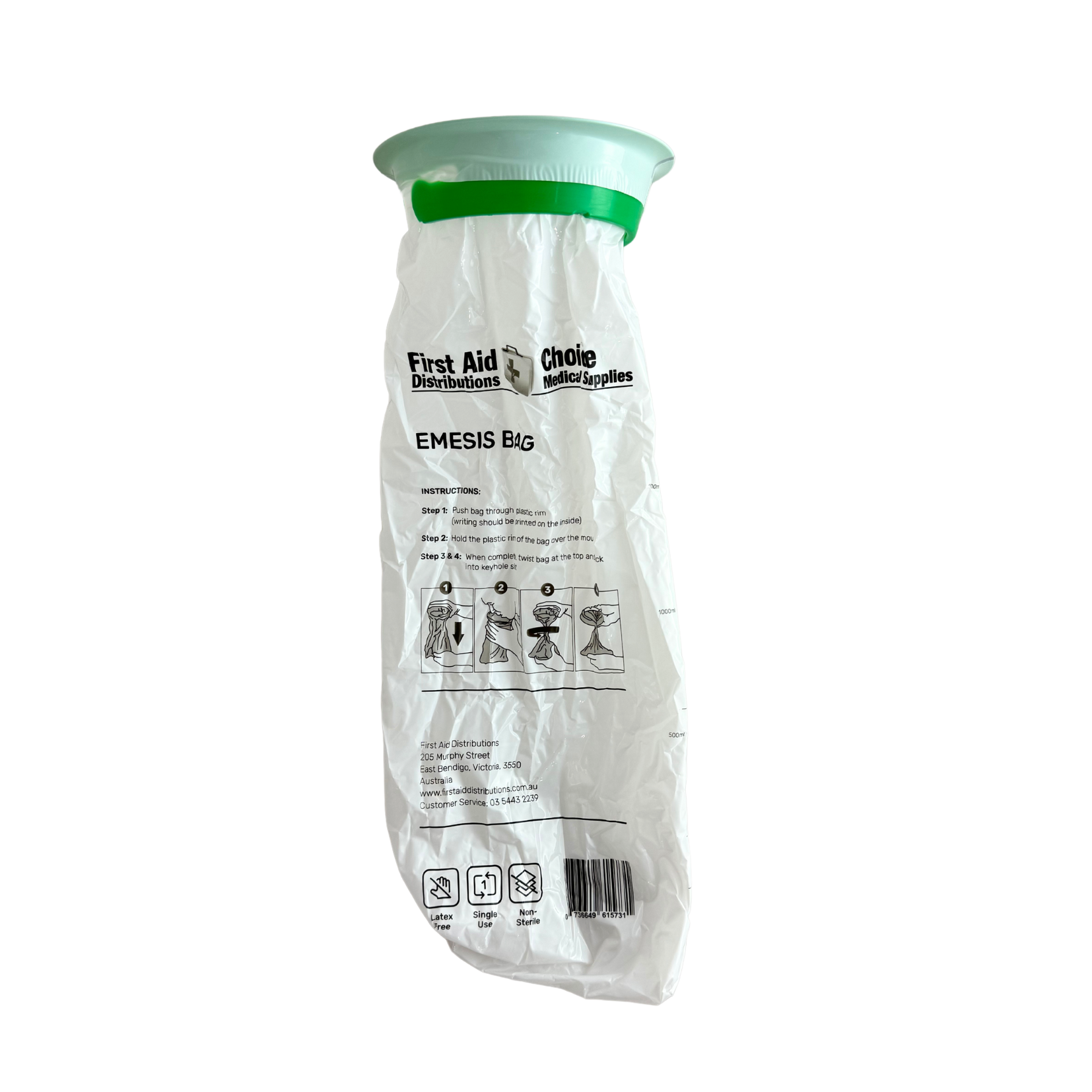 Vomit Bags 1500ml (1) - First Aid Distributions