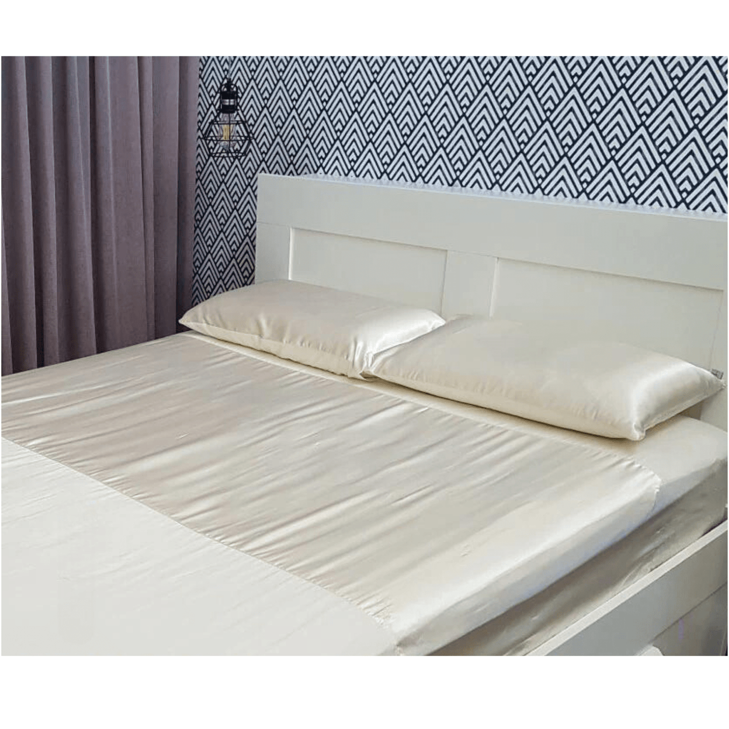 Cream Wonder Sheet pillow case set by Neeki, featuring two soft, comfortable pillow covers designed for daily living aids.