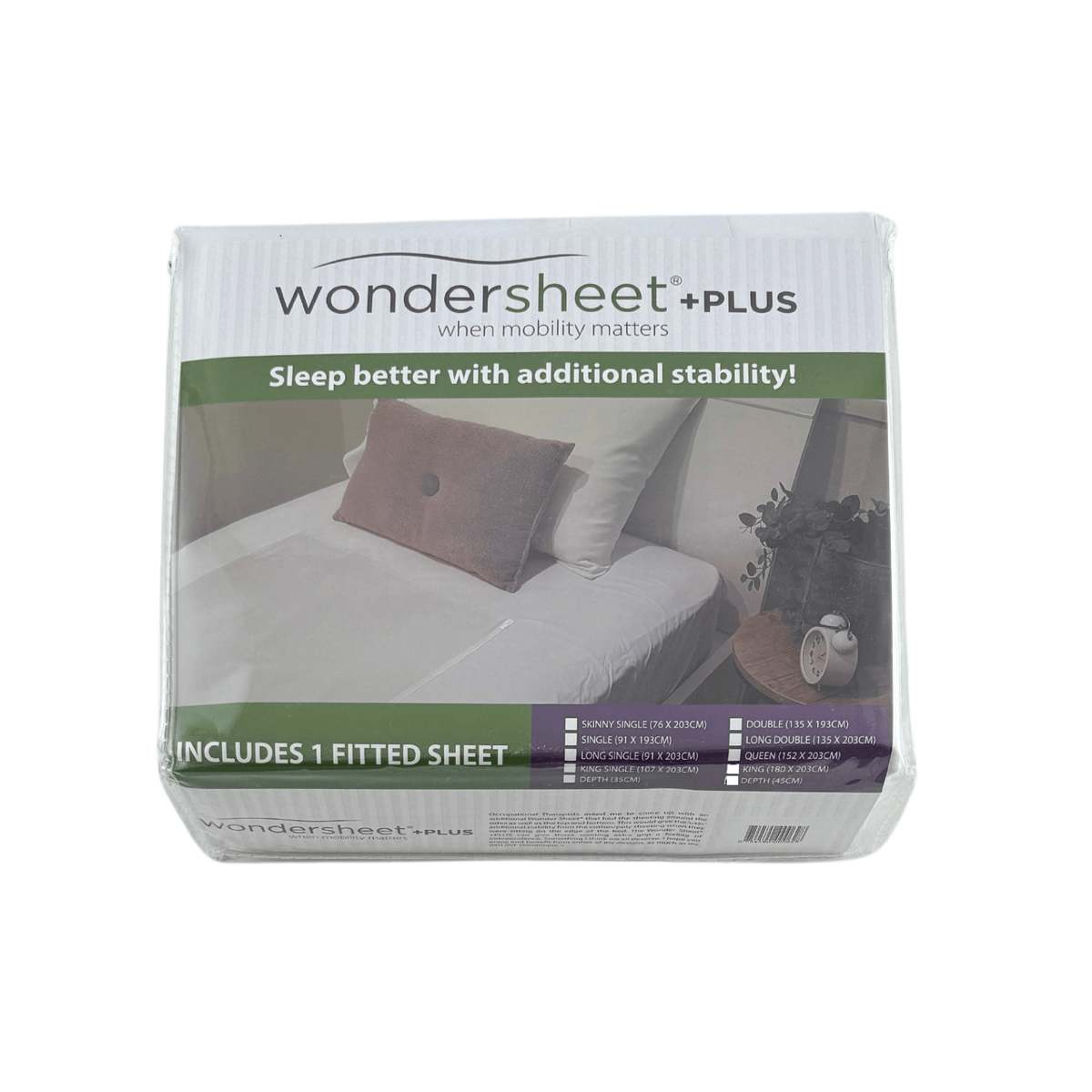 Wonder Sheet Plus - White - Single | First Aid Distributions
