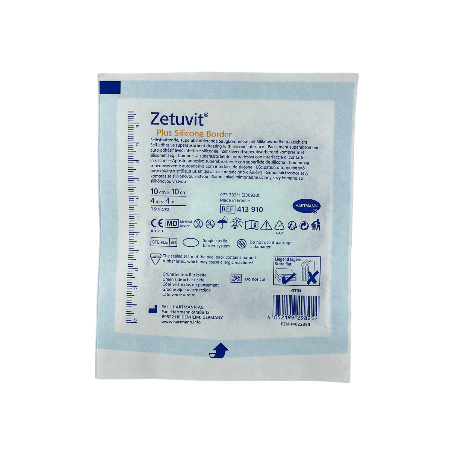 Zetuvit Plus Silicone Border (1) - First Aid Distributions