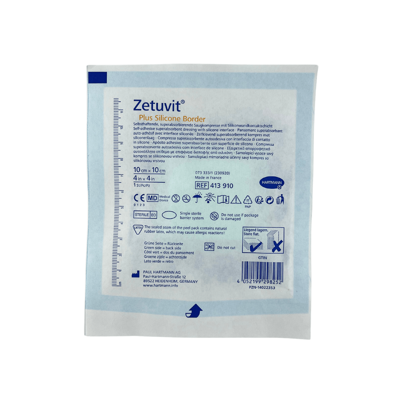 Zetuvit Plus Silicone Border (1) - First Aid Distributions