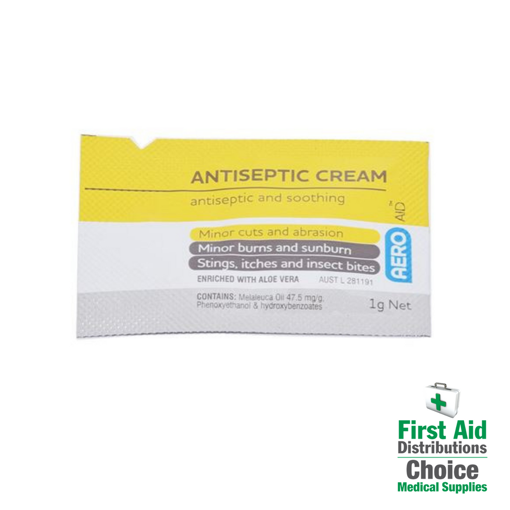Antiseptic Cream Sachet 1g - Aero (1)